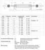 ZDH-ZR, Einbaumaß 220 mm, Ausschub F/S, Rathgeber, Hub 50/50 mm